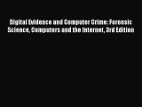 PDF Digital Evidence and Computer Crime: Forensic Science Computers and the Internet 3rd Edition