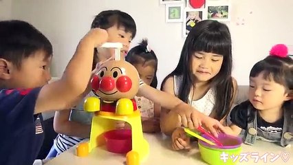 アンパンマン でっかい氷かき カキ氷 食べたよ！ おもちゃ Anpanman Shaved ice