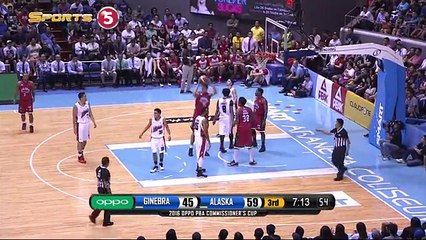 ALASKA vs GINEBRA - Q3   Commissioners Cup 2016