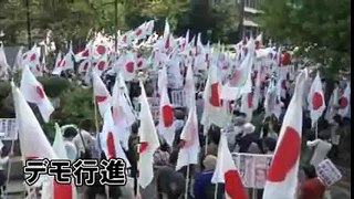 【対メディア戦争】10.13安倍救国内閣樹立！反日メディア糾弾！[桜H241015]