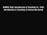 Download BUNDLE: Hall: Introduction to Teaching 2e   Hall: Introduction to Teaching 2e Interactive