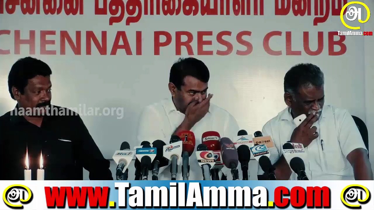 P05 Seeman 2 March 2016 Pressmeet at Election Symbol Introduction