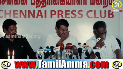 P05 Seeman 2 March 2016 Pressmeet at Election Symbol Introduction