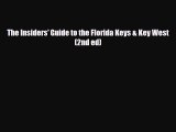 PDF The Insiders' Guide to the Florida Keys & Key West (2nd ed) PDF Book Free