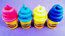 Play Doh Cupcakes Ice Cream Surprise Eggs Peppa Pig Surprise Egg Frozen Playset Playdough