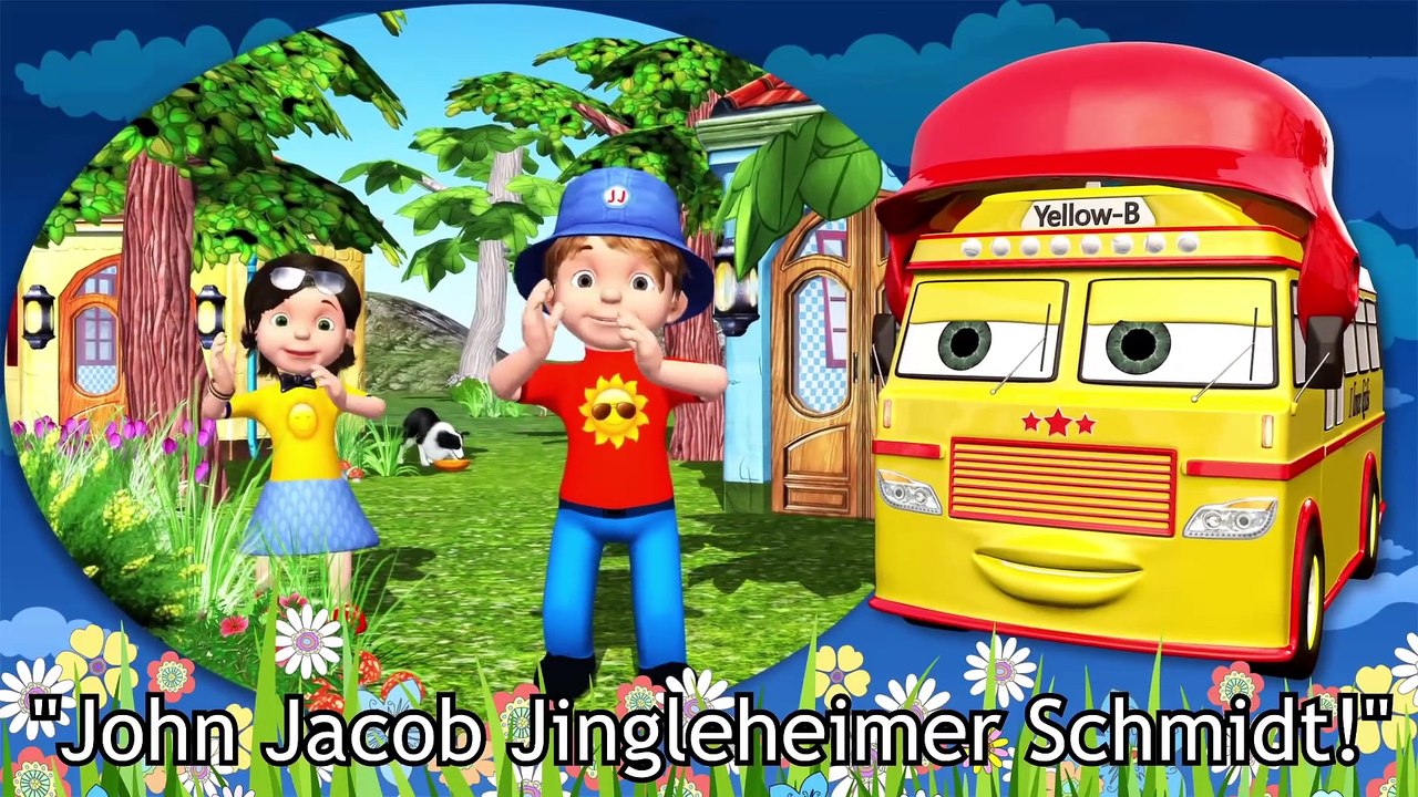 [B-FAMILY] Hickory Dickory Dock & How to Read the Time on a Clock - Wheels On The Bus