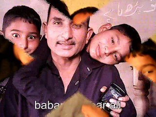 babu father of Babar ali from oadan wali pull kacha khuh khanewal punjab pakistan