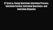 Download EY Ernst & Young Interview: Interview Process Interview Format Interview Questions