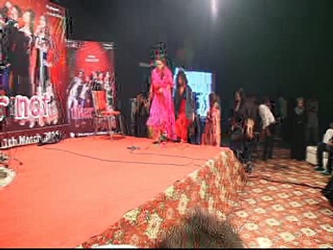 Fiker Not team Director+Heroine+Singers Promotion On Lahore University