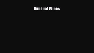 PDF Unusual Wines  EBook