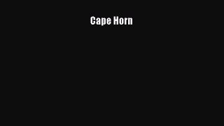 Download Cape Horn  EBook
