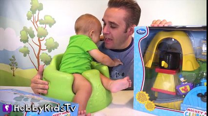 HobbyGator First New Mickey Mouse ClubHouse TRAIN! Goofy + Donald Duck, Toy Review by HobbyKidsTV  Old Cartoons