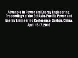Download Advances in Power and Energy Engineering: Proceedings of the 8th Asia-Pacific Power