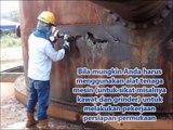 Komposit perbaikan korosi di tangki penyimpanan & kapal dengan mempergunakan sistem Wrap Seal PLUS