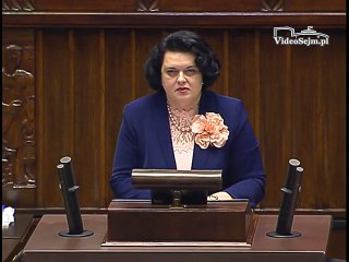 Poseł Barbara Dziuk - Oświadczenie z dnia 11 marca 2016 roku.