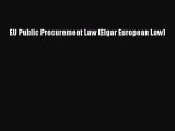 Read EU Public Procurement Law (Elgar European Law) Ebook Free