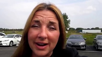 Demo Lexus ES 350 ngoài đường trường