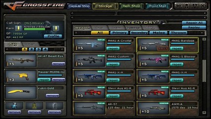 Buy Sell Accounts - Sell awesome Crossfire EU Account!!! [AK-Beast-Eye]