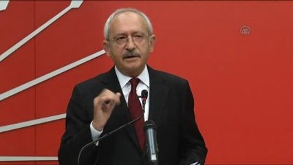 Kılıçdaroğlu: "Terör Konusunda Bütün Siyasal Partilerin Ortak Mücadele Etmesi Lazım"
