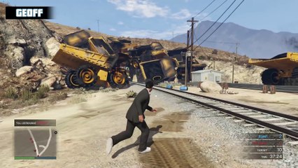 Things to Do In GTA V – Stop That Train X