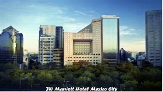 Hotels in Mexico City JW Marriott Hotel Mexico City