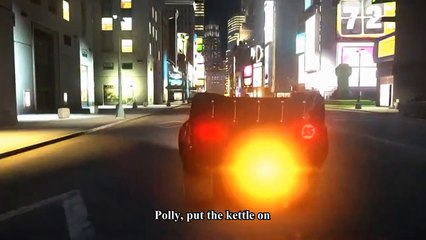 Cars Songs For Kids ♪ Polly put the kettle on  ♪  BATMAN &SUPERMAN Custom Disney McQueen