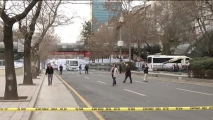 Kızılay'da Olay Yeri İnceleme Ekiplerinin Çalışmaları Sürüyor