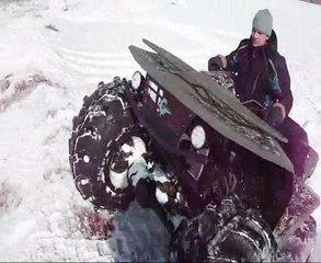 квадроцикл 'Сокол' трамплин 13 03 2016