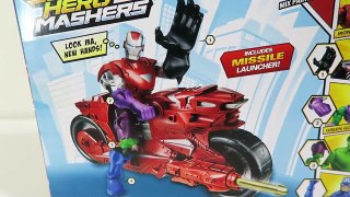 Iron Man Hotshot Hot Rod Marvel Super Hero Mashers Handling Figur med Labben Patrol Jakten!