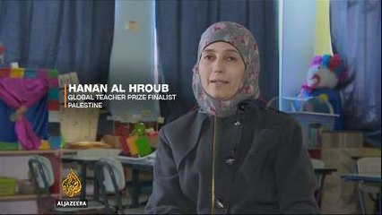 Meet the Palestinian who won a $1m teaching award