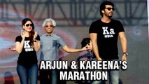 Kareena Kapoor & Arjun Kapoor Participate In Half Marathon 2016