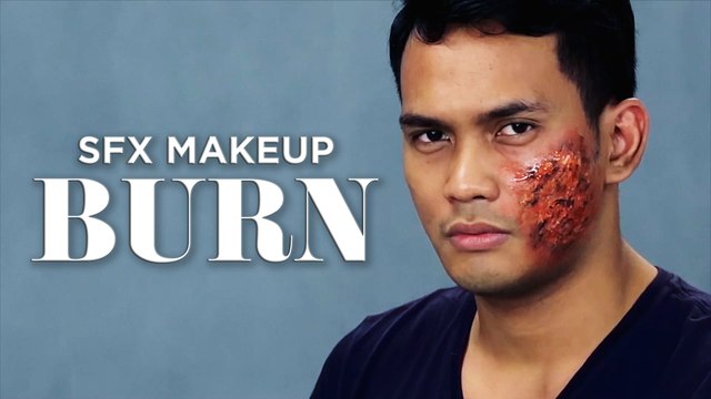 CARA BIKIN SFX MAKE-UP LUKA BAKAR