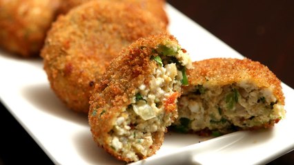 Paneer Cutlet | Easy Starter / Snack Recipe | Ruchi's Kitchen