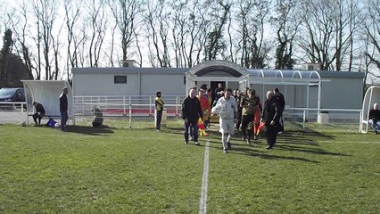 Longueil Ste Marie - Rémy entrée des joueurs