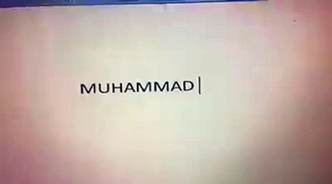 How to write (Sallallahu alayhi wasallam-S.A.W)