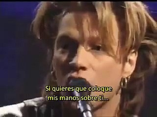 Bon Jovi - Lay your hands on me subtitulos castellano