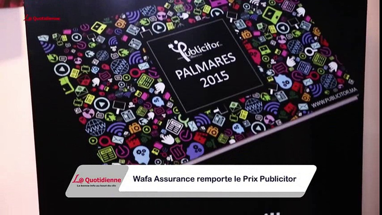 Wafa Assurance remporte le Prix Publicitor
