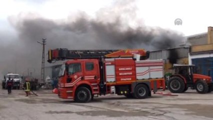 Marangoz Atölyesinde Yangın