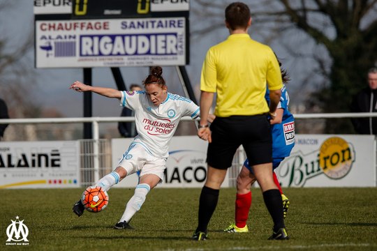 D2 féminine - Flacé Mâcon 1-3 OM : le but de Nora Coton-Pelagie (18e)
