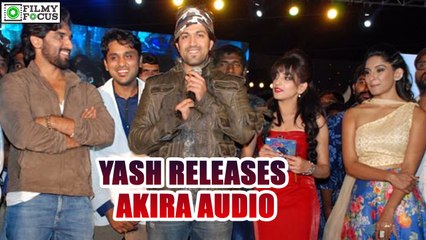Yash Releases "Akira" Audio | filmyfocus.com