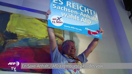 Allemagne: percée de la droite populiste, Merkel sous pression