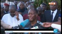 Côte d'Ivoire - Alassane Ouattara à Grand-Bassam : 