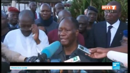 Côte d'Ivoire - Alassane Ouattara à Grand-Bassam : "la situation est sous contrôle, le calme est revenu"
