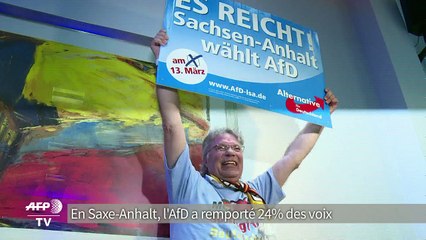 Allemagne: percée de la droite populiste, Merkel sous pression