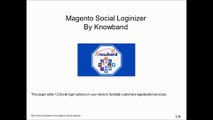 Magento Social Loginizer By Knowband