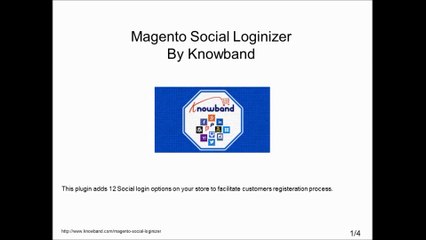 Magento Social Loginizer By Knowband