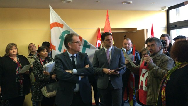 Conseil départemental : les agents en grève