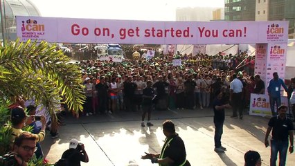 Ki & Ka Cute Couple  Arjun Kapoor And Kareena Kapoor Khan Flag Off  Women Marathon