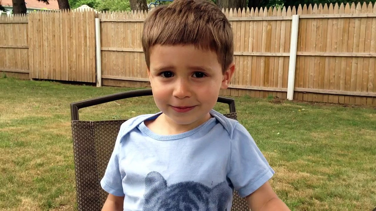 Toddler boy sings Bob Marley's Three Little Birds