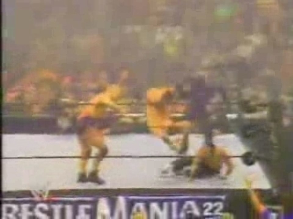 Wrestlemania 22 - Rey vs. Angle vs. Orton